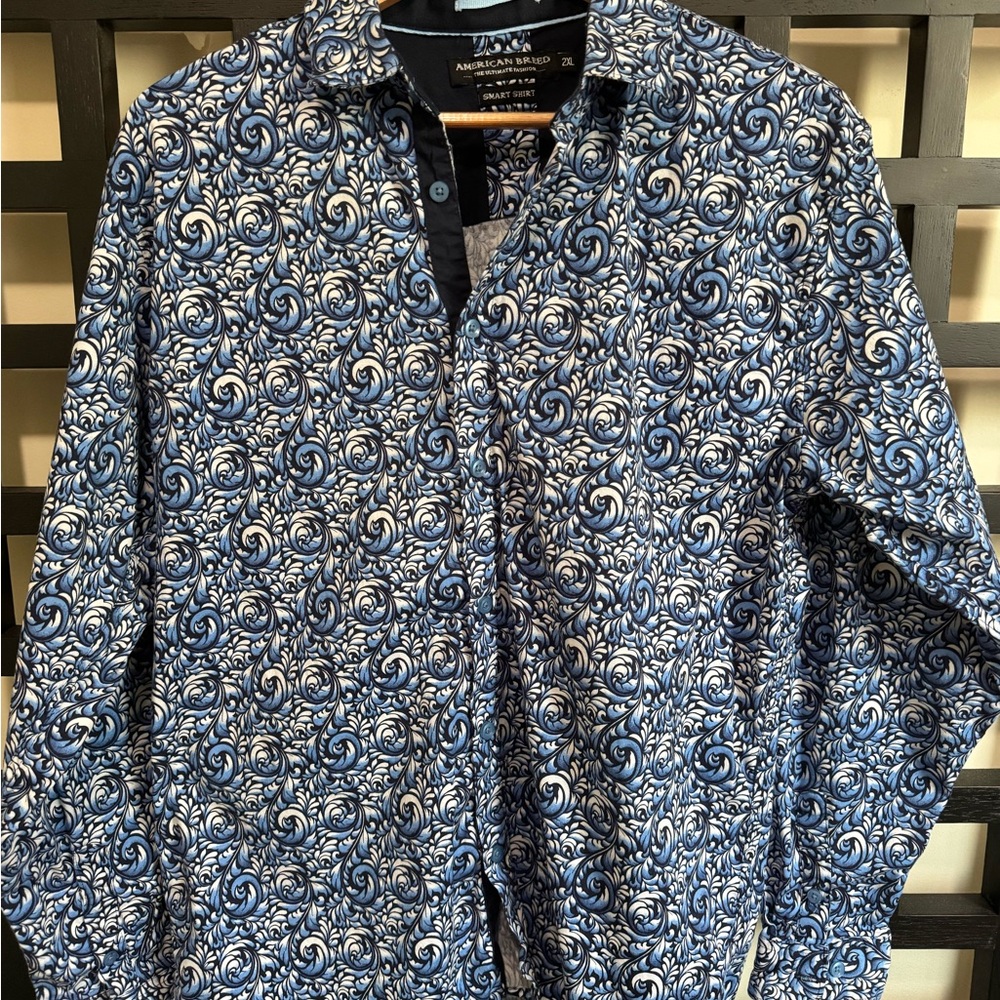 AMERICAN BREED Swirl Pattern Shirt